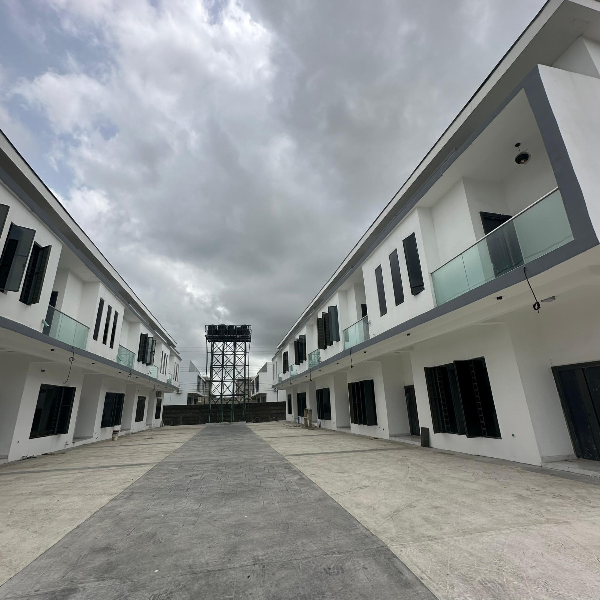 Spacious 4 bedroom terrace duplex with bq , it has a middle unit and corner piece 